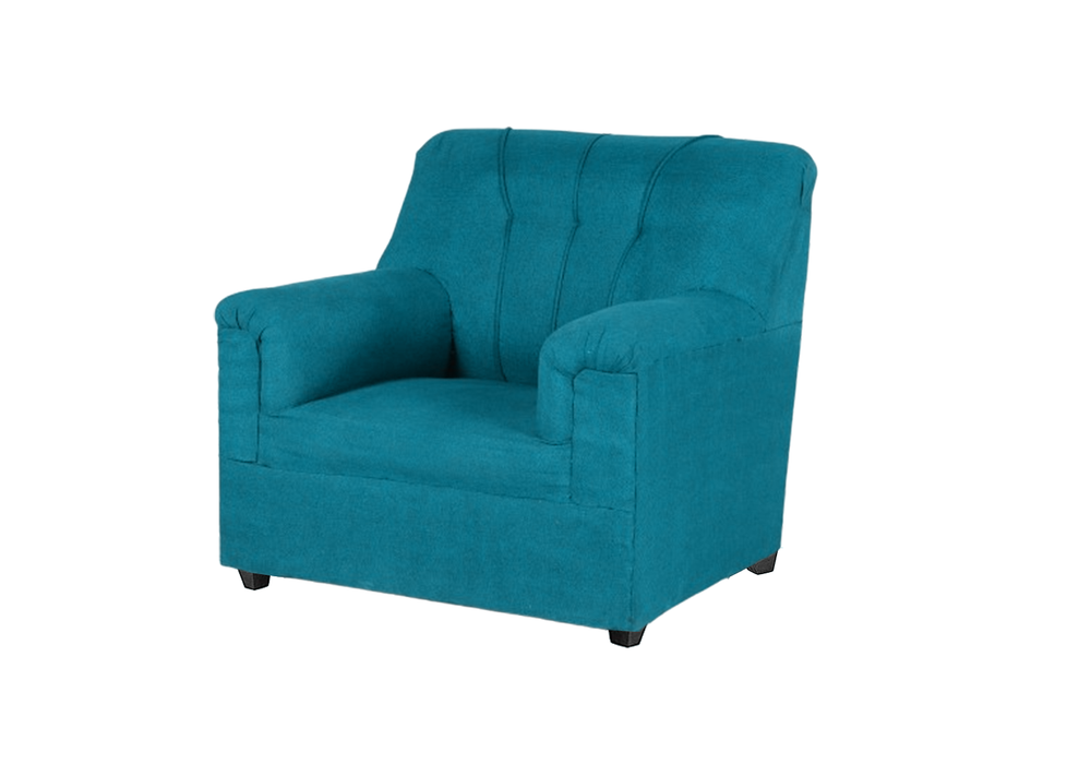 Jute 1 Seater  sofa Blue