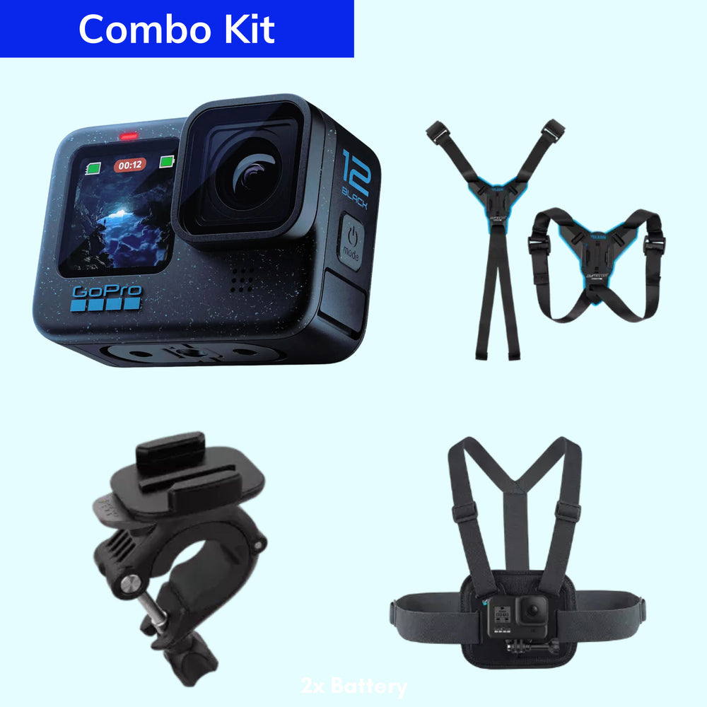 GoPro Hero 12 Riding Combo