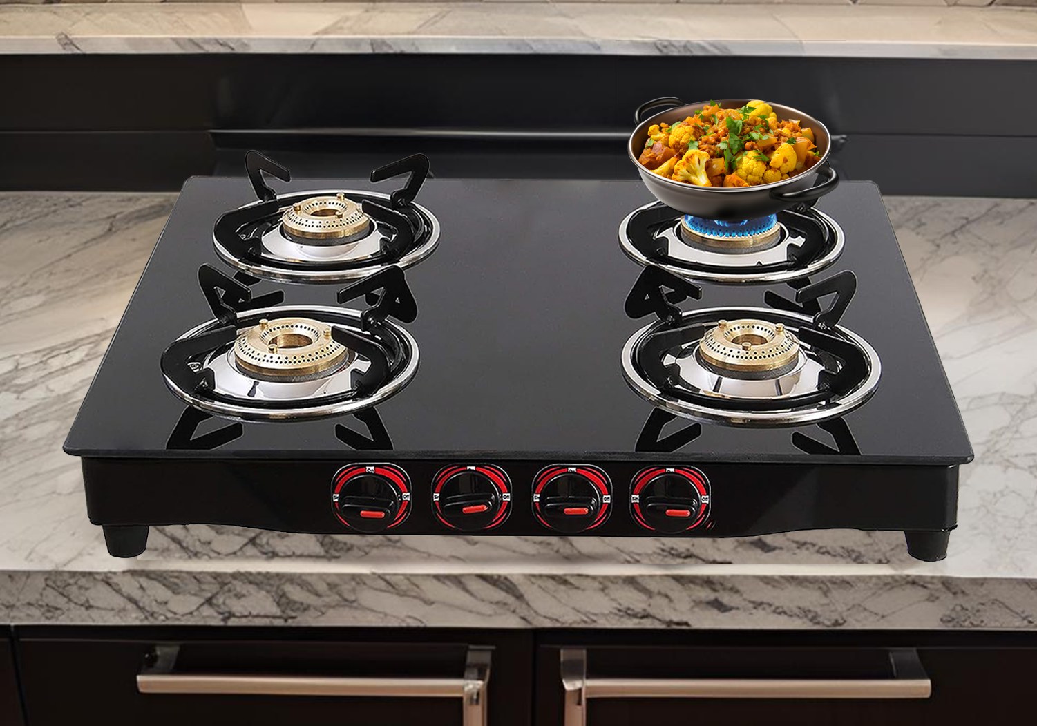 Gas Stove (4 Burner)