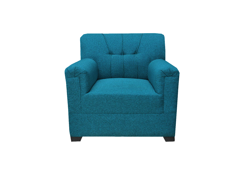 Jute Sofa 5 Seater (Blue)