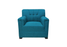 Jute 1 Seater  sofa Blue