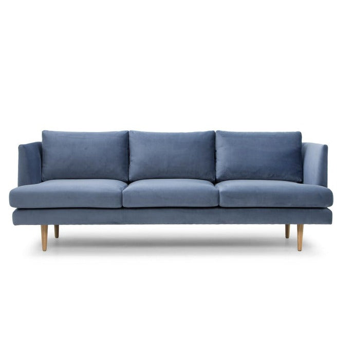 Paddington 3 Seater Sofa In Dusty Blue Color