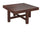 Solid Wood Square Modern Coffee Table