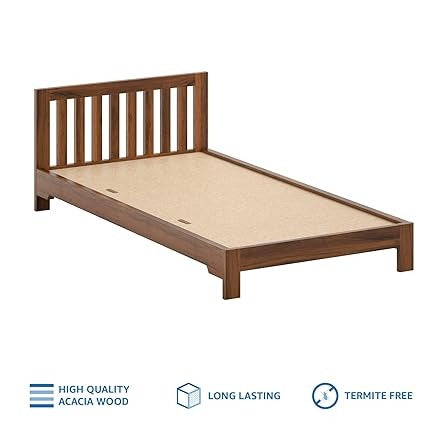Single Size Engineered Wood  Bed