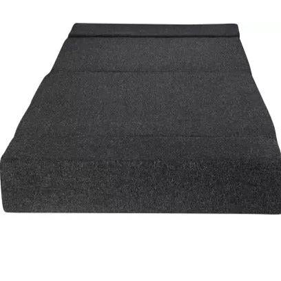 Dark Grey 1 Seater Single Foam Fold Out Sofa Cum Bed
