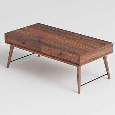DecorNation Neda Solid Wooden Coffee Table