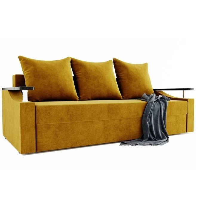 Premium Velvet 3 Seater Fabric Sofa Cum Bed