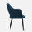 Velvet Arm Chair In Royal Blue Colour