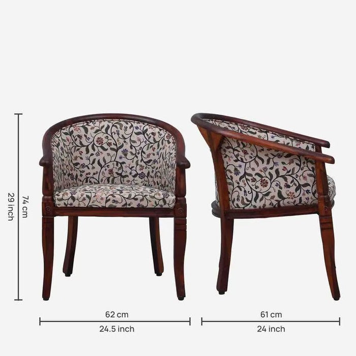 buy Sheesham Wood Arm Chair