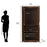 Engineered Wood 2 Door Wardrobe
