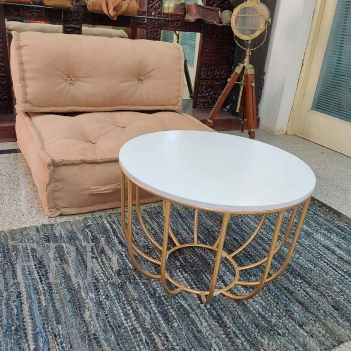 Round Coffee and Side Accent End Table