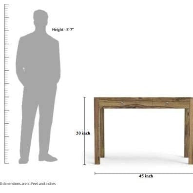 Handicraft Engineered Wood Solid Wood Study Table