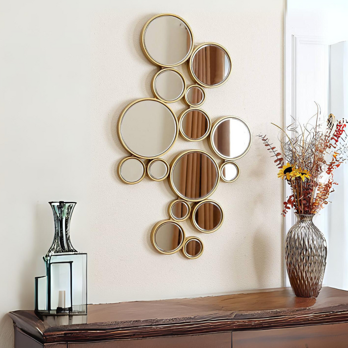 Mirror Bubble Metal Wall Art