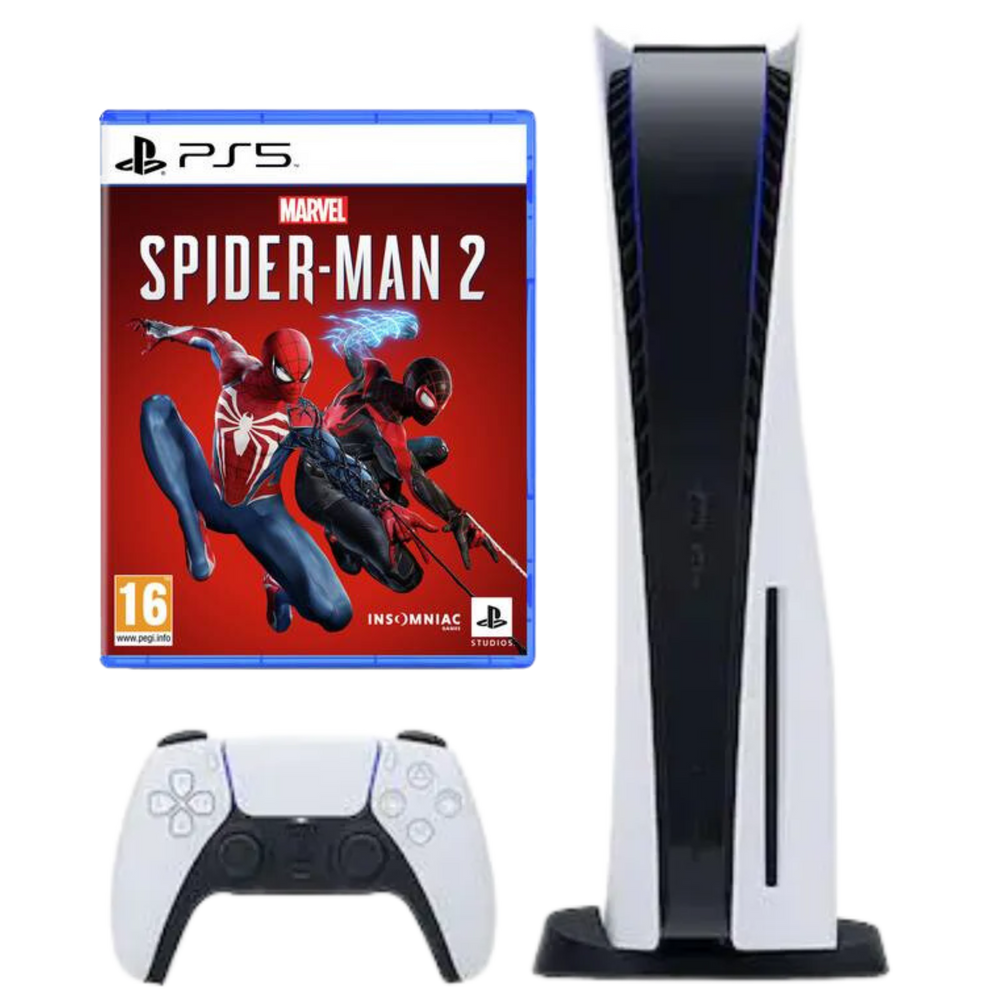 PS5+Spider-Man 2 with 1 Controller