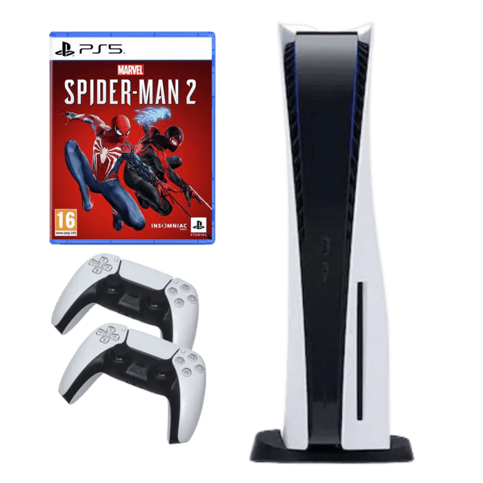 PS5+Spider-Man 2 with 2 Controllers