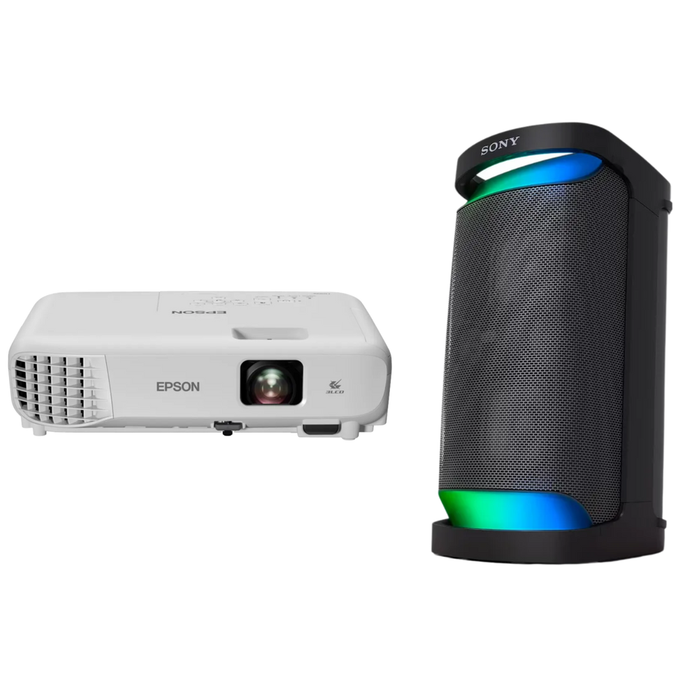 Epson EB-E01 XGA Projector & Speaker Combo