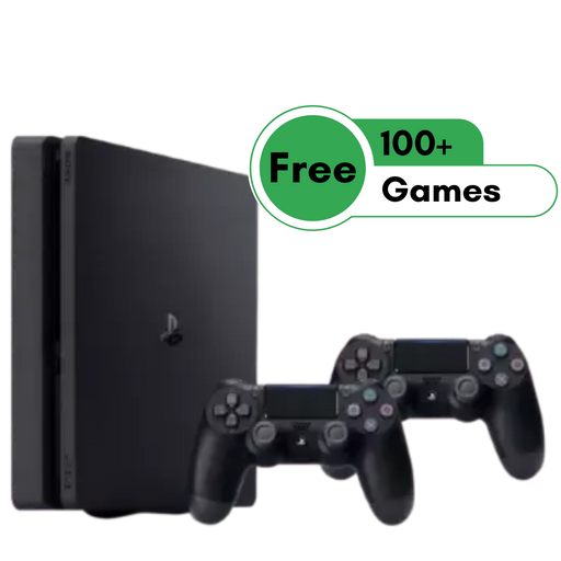 PS4 with 100 Games Combo w/2 controllers