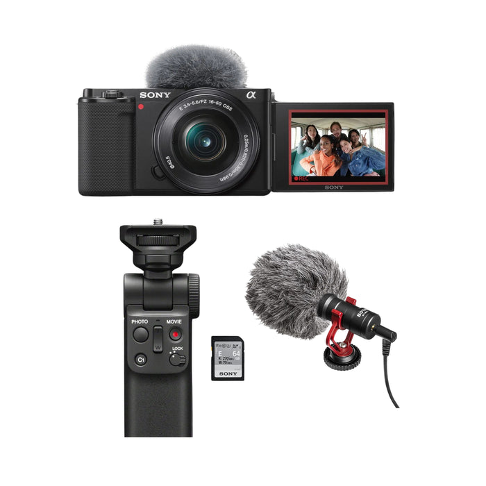 Sony ZV-E10 Vlogging Camera Creator Kit