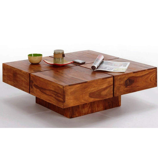 Engineered Wood Square Coffee Table