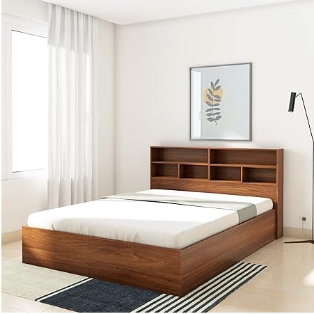 Copenhagen Engineered Wood Queen Bed