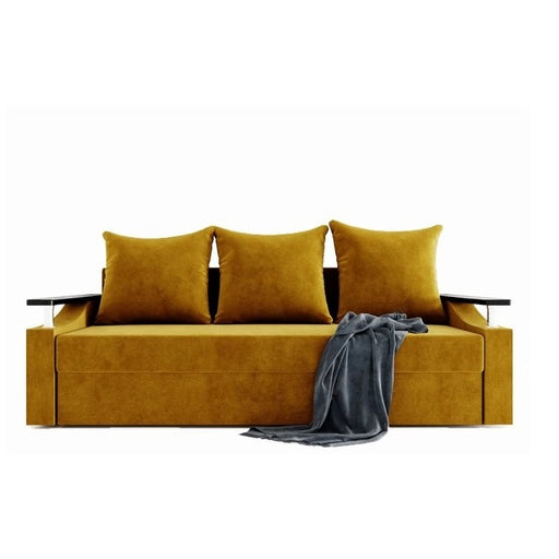 Premium Velvet 3 Seater Fabric Sofa Cum Bed