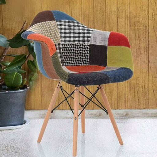 Iconic Chair with Arms in Multi Colour