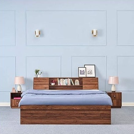 Orion Engineered Wood Bed with Storage