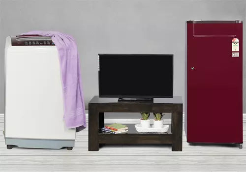 Smart TV, Fridge and Washing Machine Combo