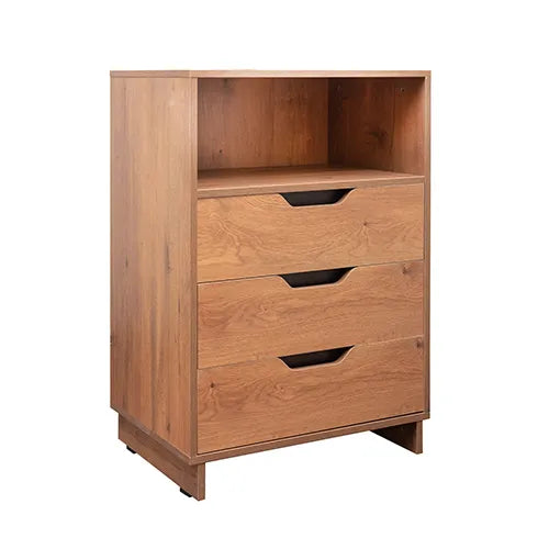 Kipper Wooden Chest of Drawers ( Walnut )